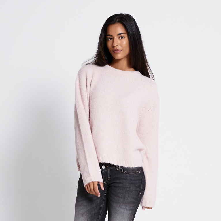 Knit sweater "Emma" powder pink